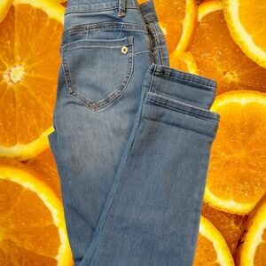 Democracy "Ab"solution Jeans Women Size 2 Blue "Ab"solution Skinny Fit